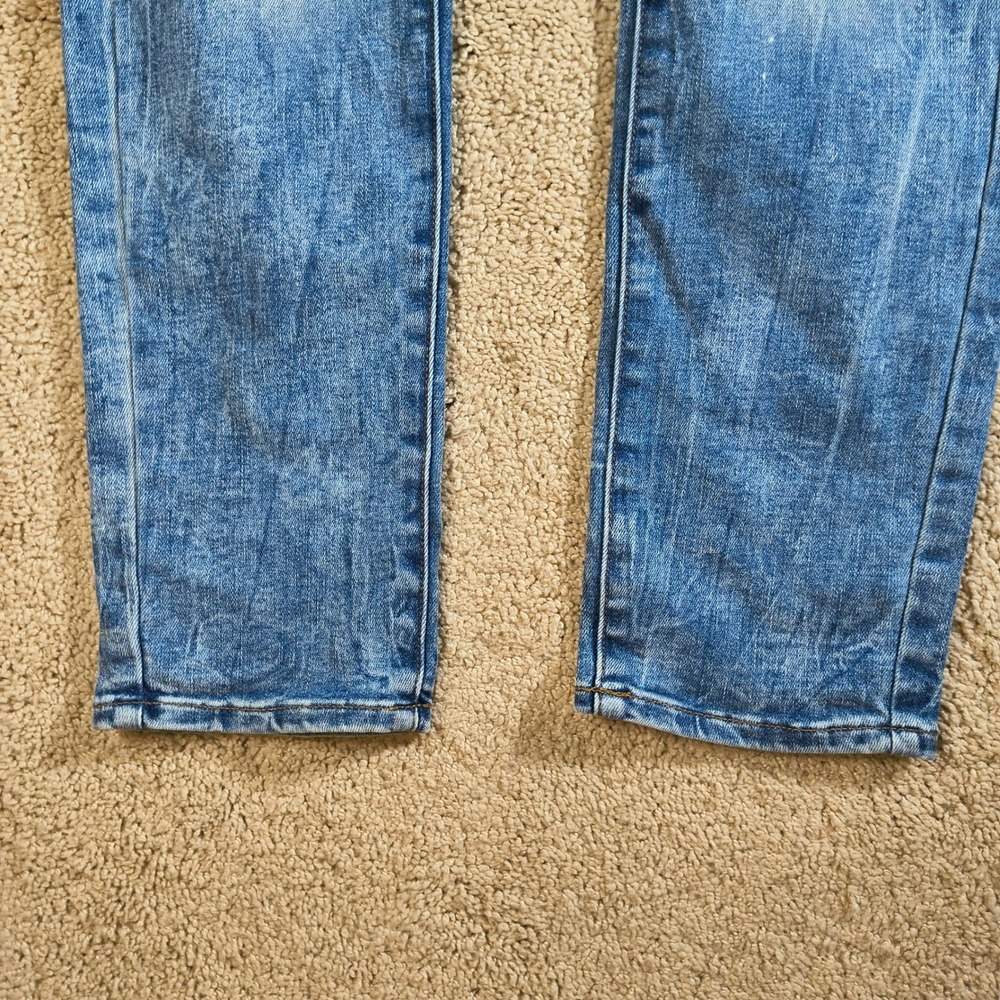 American Eagle NE(X)T Level Flex Skinny Ripped‎ Distressed Denim Jeans Mens - Picture 7 of 13